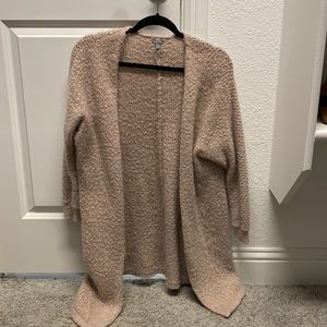 Charlotte Russe fuzzy open cardigan